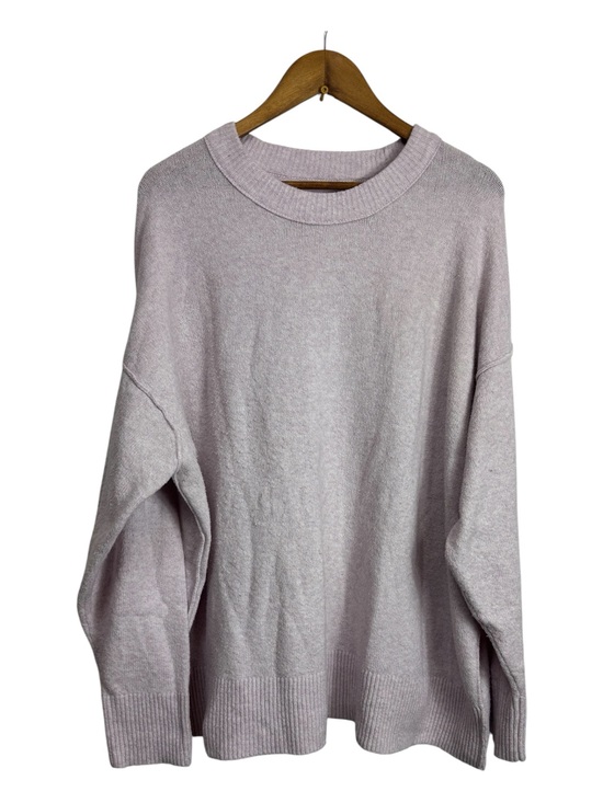 aerie Sweaters - Aerie Oversized Soft Lilac Crewneck Sweater Large